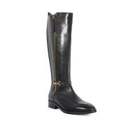 Dune London Women's Ladies Taylyn - Riding Boots With Signature Buckle Detail - Black - Size: 8