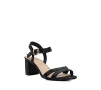 Dune London Ladies Wide Fit MERISA Wide-Fit Block-Heel Sandals Size UK 5 Block Heel Heeled Sandals