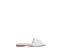 Dune London 'laras' Leather Sandals In Blue Blue