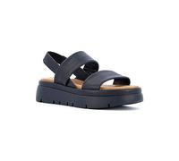 Dune London Location Black Soft Volume Memory Sandals 8 41