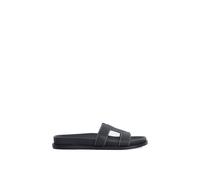 Dune London 'loupas' Leather Sandals In Black Black