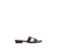 Dune London 'loupe' Leather Sandals In Brown Brown 6