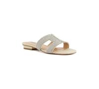 Dune London Loupe Sandals Silver