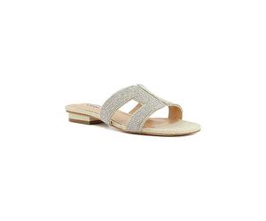 Dune London Loupe Sandals Silver