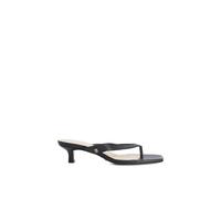 Dune London 'manic' Leather Sandals In Black Black