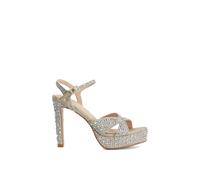 Dune London 'mayve' Sandals In Metallics Metallics