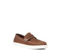 Dune London Mens BENZY Casual Suede Loafers Size UK 10 Tan