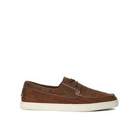 Dune London Mens BLAIZERSS Knitted Boat Shoes Size UK 10 Tan
