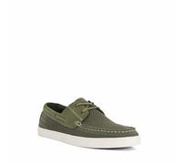 Dune London Mens BLAIZERSS Knitted Boat Shoes Size UK 9 Khaki
