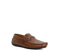 Dune London Mens BRACKON Snaffle Trim Suede Loafers Size UK 10 Moccasins