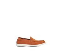 Dune London Men's 'Buftonn' Suede Loafers in Orange | Size: 9 Dune London Orange 9