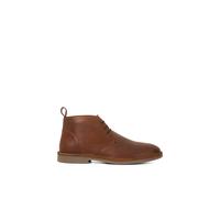 Dune London Men's 'Cashed' Leather Desert Boots in Brown | Size: 8 Dune London Brown 8