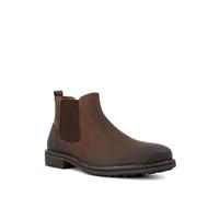 Dune London Mens CHORLEYS Wide Fit Leather Chelsea Boots