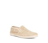 Dune London Mens FINDLAYY Woven-Trim Casual Shoes Size UK 9 Espadrilles Beige