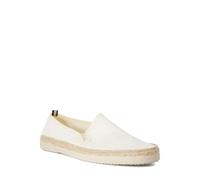 Dune London Mens FISHERR Perforated Casual Espadrilles Size UK 8 Off-White