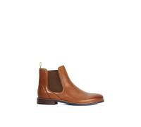 Dune London Men's 'Mckinley' Leather Chelsea Boots in Tan | Size: 8 Dune London Tan 8