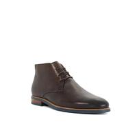 Dune London Mens Millers Wide Fit Round Toe Leather Lace Up Boots Chukka Boots