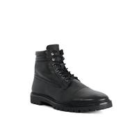 Dune London Mens SAWYEER Lace-Up Ankle Boots Size UK 9 Lace Up Boots Black