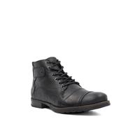 Dune London Mens SIMON Wide Fit Leather Seam Detail Ankle Boots Size UK 9 Lace Up Boots
