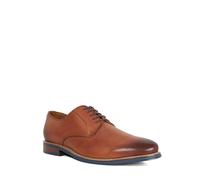 Dune London Mens STANLEYY Leather Wide Fit Gibson Size UK 9 Flat Heel Lace Up Shoes