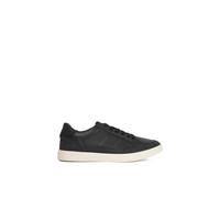 Dune London Men's 'Tabor' Leather Trainers in Black | Size: 8 Dune London Black 8