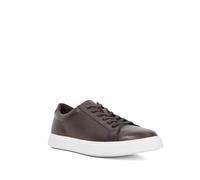Dune London Mens TAIS Suede Lace Up Shoes Size UK 10 Suede Trainers Brown