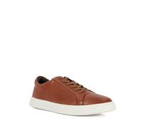 Dune London Mens TAIS Suede Lace Up Shoes Size UK 9 Suede Trainers Brown