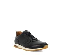 Dune London Mens Trilogy Lace-Up Runner Trainers Size UK 12 Flat Heel Black