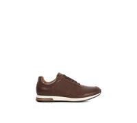 Dune London Men's 'Trilogy' Leather Trainers in Brown | Size: 10 Dune London Brown 10