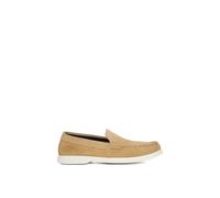 Dune London Men's Wide Fit 'Bufton' Suede Loafers in Natural | Size: 10 Dune London Natural 10