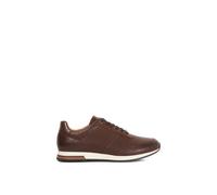 Dune London Men's Wide Fit 'Trilogy' Leather in Brown | Size: 7 Dune London Brown 7