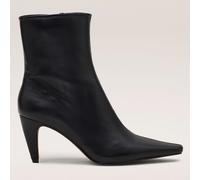 Dune London Overt Heeled Boot BLACK SIZE 3