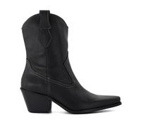 Dune London 'pardner' Leather Western Boots In Black Black 3