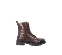 Dune London 'partens' Leather Ankle Boots In Brown Brown 6