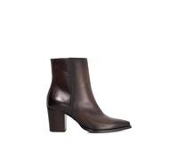 Dune London 'paxten' Leather Ankle Boots In Brown Brown 3