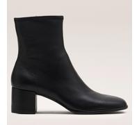 Dune London Ladies PYRO Leather Block Heel Ankle Boots
