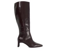 Dune London Scoop Leather Knee High Boot BLACK LEATHER SIZE 3