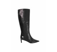 Dune London 'smoothly' Leather Knee High Boots In Black Black 3