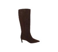 Dune London 'smoothly' Suede Knee High Boots In Brown Brown 7