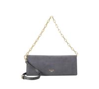 Dune London Suede Chain Strap Cross Body Clutch Bag Grey
