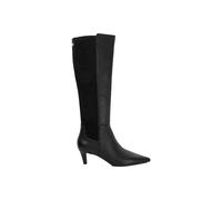 Dune London 'sultry' Leather Knee High Boots In Black Black 7