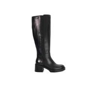 Dune London 'taisy' Leather Knee High Boots In Black Black 8