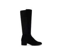 'Tayla' Suede Knee High Boots Dune London Black 3