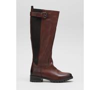 Dune London Trend Knee High Boot BLACK SIZE 3