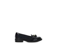 Dune London Women's Ladies Grape - Wide Fit Patent Tassel Loafers - Black - Size: 3