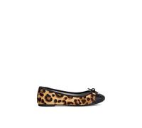 Dune London Wide Fit 'hallo' Leather Ballet Pumps Multi 3