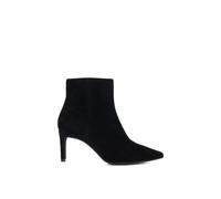Dune London Wide Fit 'obsessively' Suede Ankle Boots In Black Black