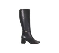 Dune London Wide Fit 'sanna' Knee High Boots In Black Black