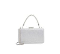 Dune London Women's 'Beaut' Clutch in Silver Dune London Silver One Size