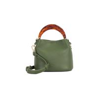 Dune London Women's 'Dharla' Leather Shoulder Bag in Green Dune London Green One Size